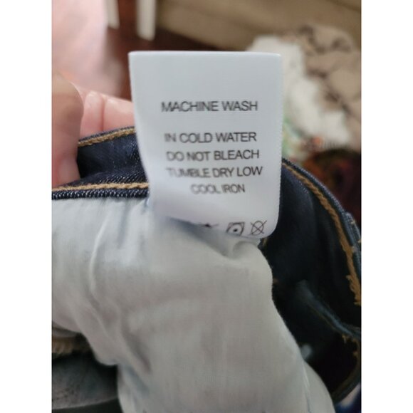 Judy Blue Los Angeles Blue Demin Flare Jeans size 13 stretch boho - Picture 6 of 7